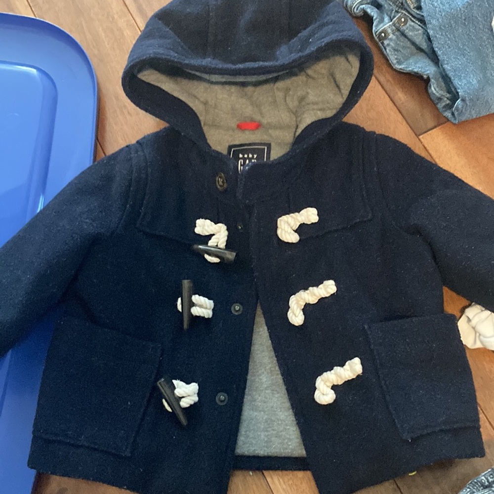 GAP Navy Toggle Peacoat 6-12month